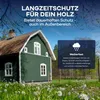 Plid Holzfarbe Moosgrün 2,5l + Pinselset 3-tlg. / Innen & Produktbild-Vorschau 5
