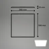 LED Deckenlampe Deckenleuchte LED Panel Flach Indirektes Produktbild-Vorschau 5