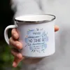Knackige 40 Jahre Alt Emaille Tasse Humorvoll Spruch-Tasse Produktbild-Vorschau 4