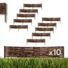 WikliBOX | Sada 10 ks ohraničenia záhonov z prútia 100 x 20 Náhľad obrázku produktu 1