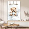 MuchoWow® - Leinwandbilder - Bär - Baby - Tier - Kinder, Produktbild-Vorschau 6