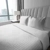 Deco4Home pościel satynowa | 160x200 cm | bawełna | biały Podgląd zdjęcia produktu 2