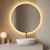 Kulaté LED zrcadlo do koupelny, 60 cm – s ochranou proti Náhled obrázku produktu 1