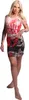 Yakuza Dámské šaty Dead One Bodycon, bílé, L Náhled obrázku produktu 3