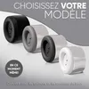 Lot de 4 porte-serviettes en acier inox, design rond, Voir les images du produit 6