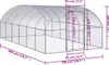 vidaXL Outdoor-Hühnerstall 3x6x2 m Verzinkter Stahl Produktbild-Vorschau 7