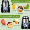 Smoothie-Maker 600 ml To-go-Becher, 6 Edelstahlklingen, 2 Produktbild-Vorschau 7