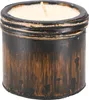 Exotische Kerze in Bambus - 9 cm Braun, Kerzen Produktbild-Vorschau 1