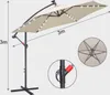 Jayseuw slunečník s LED osvětlením Ø300cm světelný Náhled obrázku produktu 2