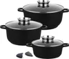 8-Teiliges Set. Klausberg Granit Töpfe Kb-7359 Produktbild-Vorschau 1