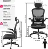 ergonomický tvar kancelářské židle tectake® Arges s Náhled obrázku produktu 7