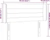vidaXL Kopfteil mit Ohren Taupe 93x16x78/88 cm Stoff Produktbild-Vorschau 8