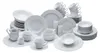 CreaTable Arianne Weiss Kombiservice 61-tlg Porzellan Produktbild-Vorschau 1