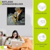 ARTland Leinwandbild Abstrakt XV Größe: 70x70 cm Produktbild-Vorschau 2