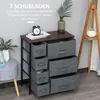 HOMCOM Schubladenschrank 7 faltbare Stoffschublade Produktbild-Vorschau 4