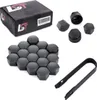 20x Radschrauben Kappen Set 17 mm Anthrazit Produktbild-Vorschau 1