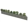 vidaXL Gabionenwand Verzinkter Stahl 630×30×50 cm Produktbild-Vorschau 5