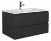 SORRENTO Waschtisch hängend 80cm Keramik-Becken Produktbild-Vorschau 2