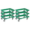 SparSet 6x Transportroller für Euroboxen 60x40cm mit Produktbild-Vorschau 5