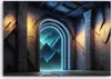 Leinwandbild Portal Neon Fantastics Abstraktion 100x70 Produktbild-Vorschau 3