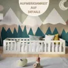 Crazy Pine Kinderbett 90x180 cm – Weiß  - Montessori Produktbild-Vorschau 6