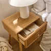 Stolik nocny z 1 szufladą i listwami frontowymi, wys. 52 cm Podgląd zdjęcia produktu 6