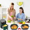 Silikon Backform für Heißluftfritteuse-Backpapier Für Produktbild-Vorschau 7