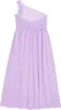 Abito elegante da principessa monospalla - abito lungo Anteprima dell’immagine prodotto 4