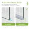 A comparison of a shower door seal before and after use, illustrating its effectiveness in keeping the floor dry. Anteprima dell’immagine prodotto