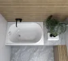 ECOLAM Baignoire rectangle acrylique Mini Polimat 100x65 cm Voir les images du produit 1