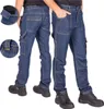 FIRI Herren Arbeitshose Denim Kampfhose bis Taille, XL Produktbild-Vorschau 10