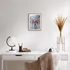 Gerahmtes Poster - Rahmen in heller Eiche - Acryl Stadt Produktbild-Vorschau 6