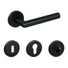 Gavroche Edelstahl Türgriffe Schwarz Matt Set WC/Bad Produktbild-Vorschau 5