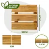 Floranica Holzfliese 1 Stk. 30 x 30 cm Natur Produktbild-Vorschau 2