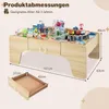 COSTWAY Tavolo per trenini in legno 3in1 per bambini, Anteprima dell’immagine prodotto 3