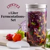 Kilner Fermentier Set | 1 Liter Glas mit Gärungsdeckel | Produktbild-Vorschau 2