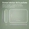Accezz Leather Laptop sleeve for the Apple MacBook 13 inch Voir les images du produit 3