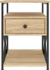vidaXL Nachttisch Sonoma-Eiche 40x42x55 cm Holzwerkstoff -  Produktbild-Vorschau 6