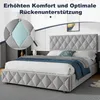 MODFU Čalouněná postel Boxspring hydraulická 140 × 200 cm s Náhled obrázku produktu 6