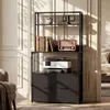 Aktenschrank mit Schublade, Aktenschrank mit Bücherregal, Produktbild-Vorschau 2