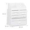 Relaxdays Make Up Organizer mit Schubladen, stapelbares Produktbild-Vorschau 4