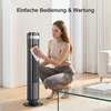 Turmventilator mit Fernbedienung & LED-Lichtleiste, leise, Produktbild-Vorschau 4