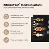 KitchenYeah© Herdabdeckplatte Wie spät ist es? Es ist Happy Produktbild-Vorschau 5