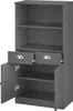 Kyle | Schrank mit 2 Türen und 2 Schubladen aus Spanplatte Produktbild-Vorschau 2