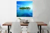 MuchoWow® Poster Insel - Tropen - Meer 75x75 cm - Wand Produktbild-Vorschau 2