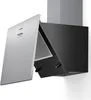 A modern kitchen range hood is shown against a white background. Produktbild-Vorschau