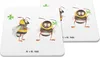 Mr. & Mrs. Panda Tischuntersetzer Bienen Paar 15er Set - Produktbild-Vorschau 3