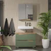 Spiegelschrank Vicco Marelle Grün/Artisan 60 x 67 cm mit Produktbild-Vorschau 3