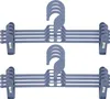 8x Hosenbügel Kleiderbügel Klammerbügel Rockbügel Produktbild-Vorschau 1