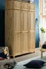 SIT Möbel Schrankaufsatz | 3 Türen | Kiefer massiv | Natur, Produktbild-Vorschau 2